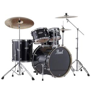 Pearl EXX725SPC 31 Jet Black EXX Drum Set